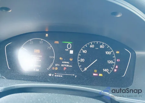 2025 Honda Civic Hybrid Sport из США, поврежденный, VIN 19XFL4H80SE007317